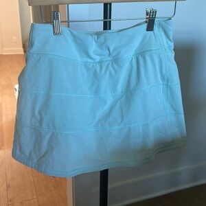 Mint lululemon tennis skirt